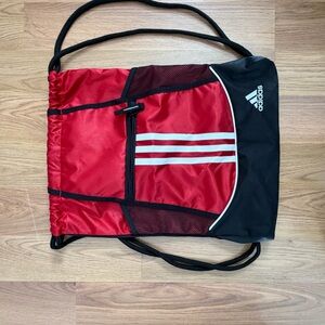Adidas Red and Black Men's Backpack